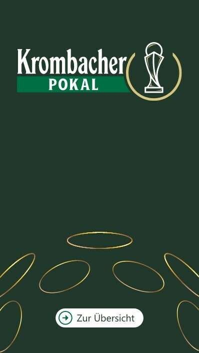Krombacher Pokal - Header Promo