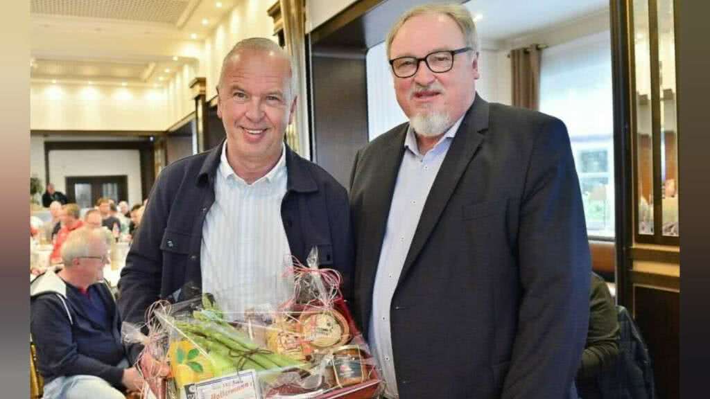 Reinhard Mainka verabschiedet Torsten Markötter