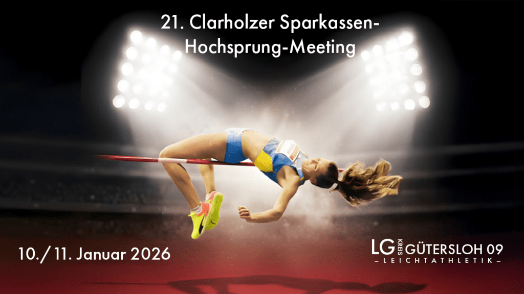 Hochkar&auml;tiger Saisonstart: Clarholzer Hochsprungmeeting am 11. Januar 2026